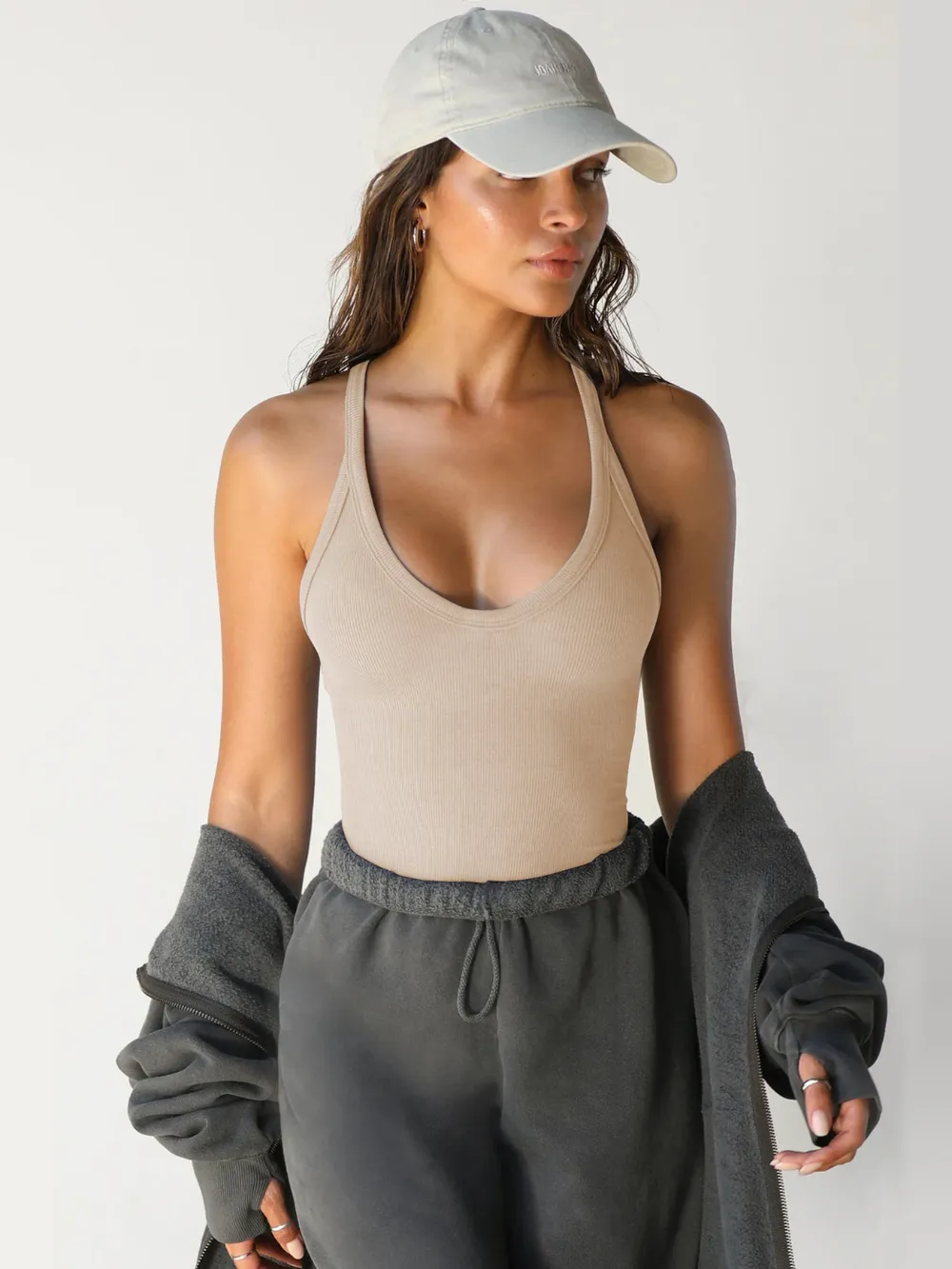 Scoop Neck Wide Strap Tank, image 5