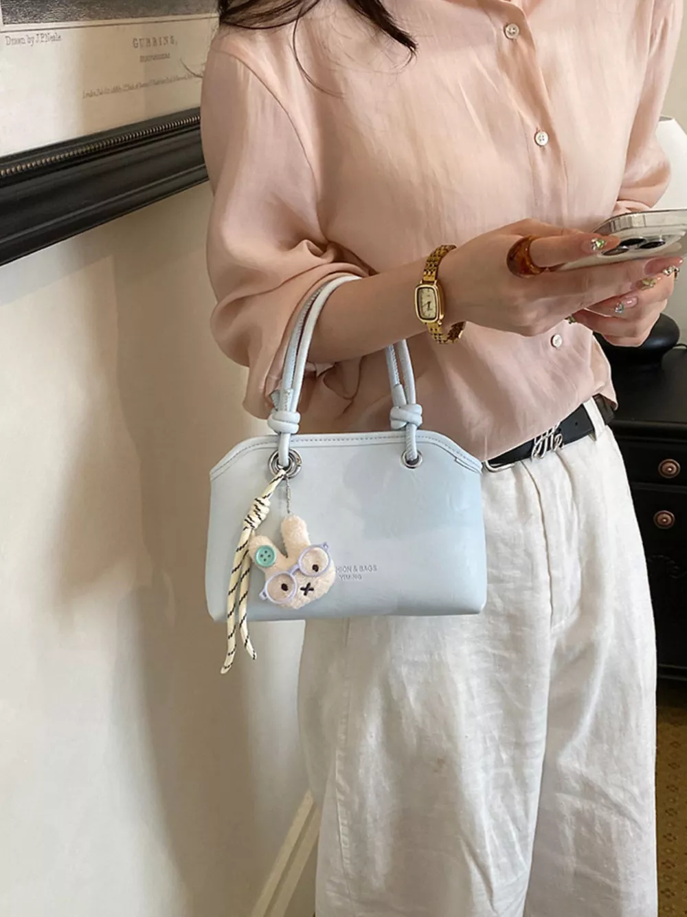 PU Leather Handbag, image 6