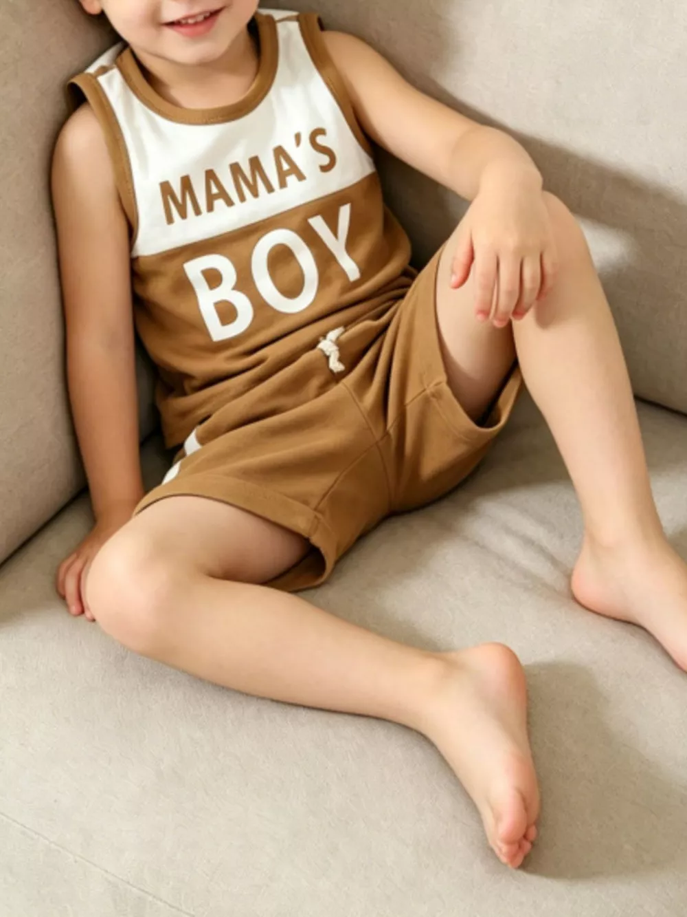 Children's Tank Top and Shorts Set, image 2