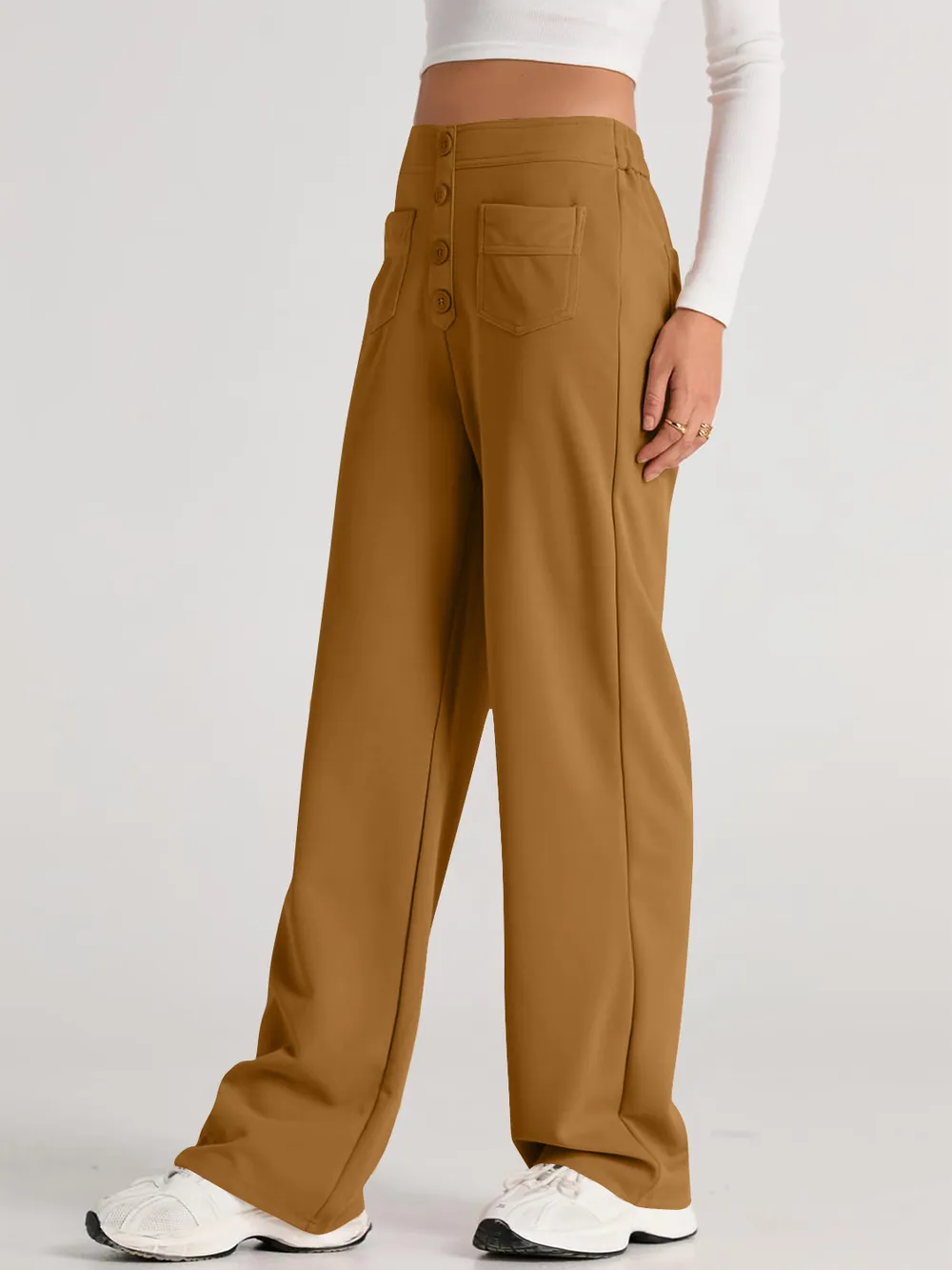 High Waist Wide Leg Pants, image 20
