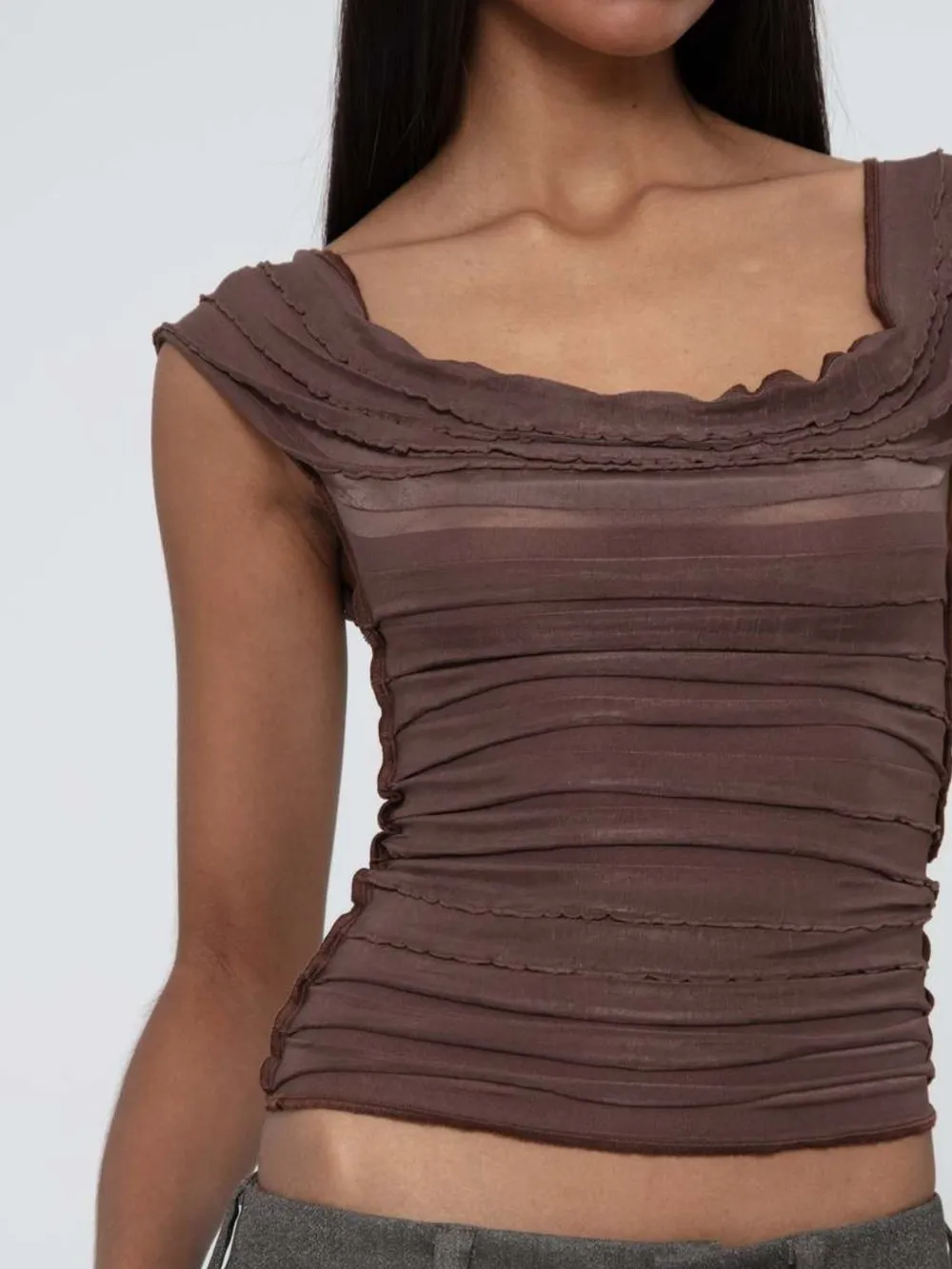 Ruched Solid Tank, image 23