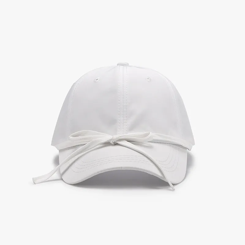 Tied Bow Cotton Baseball Cap, image 10