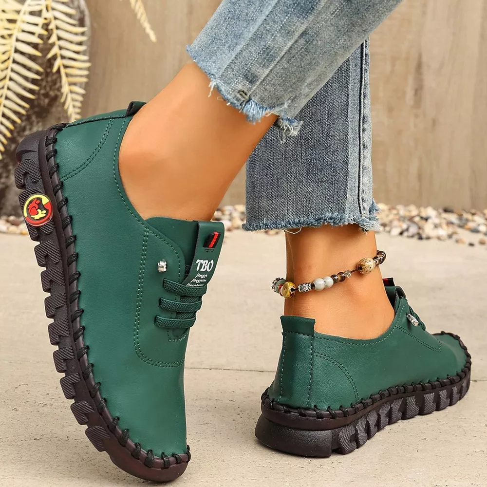 Round Toe Lace Up Sneakers, image 10