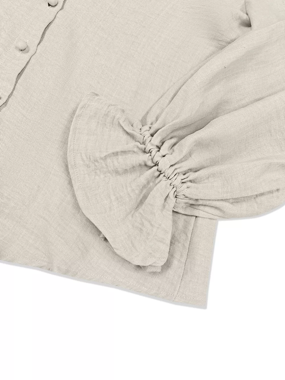 Ruffle Sleeve Shirt and Pants Set, image 6