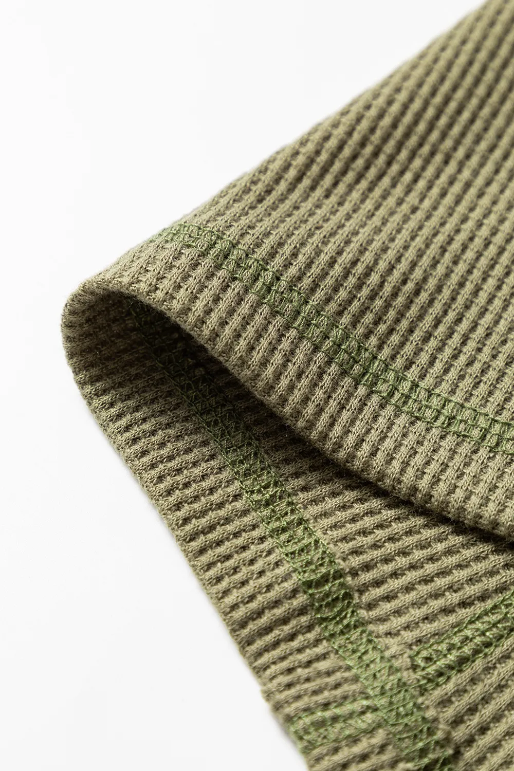 Button Front Contrast Trim Top, image 6