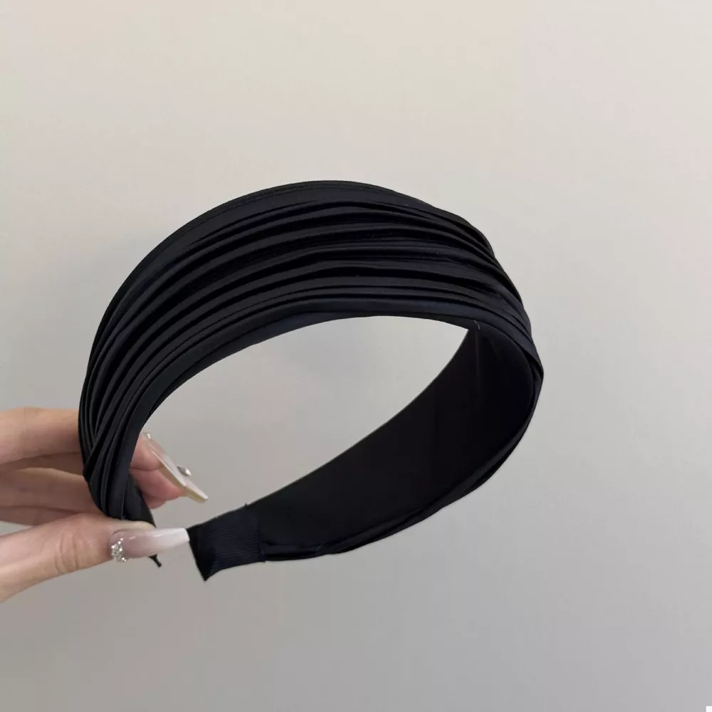 Pleated Wide Hair Headband, image 3