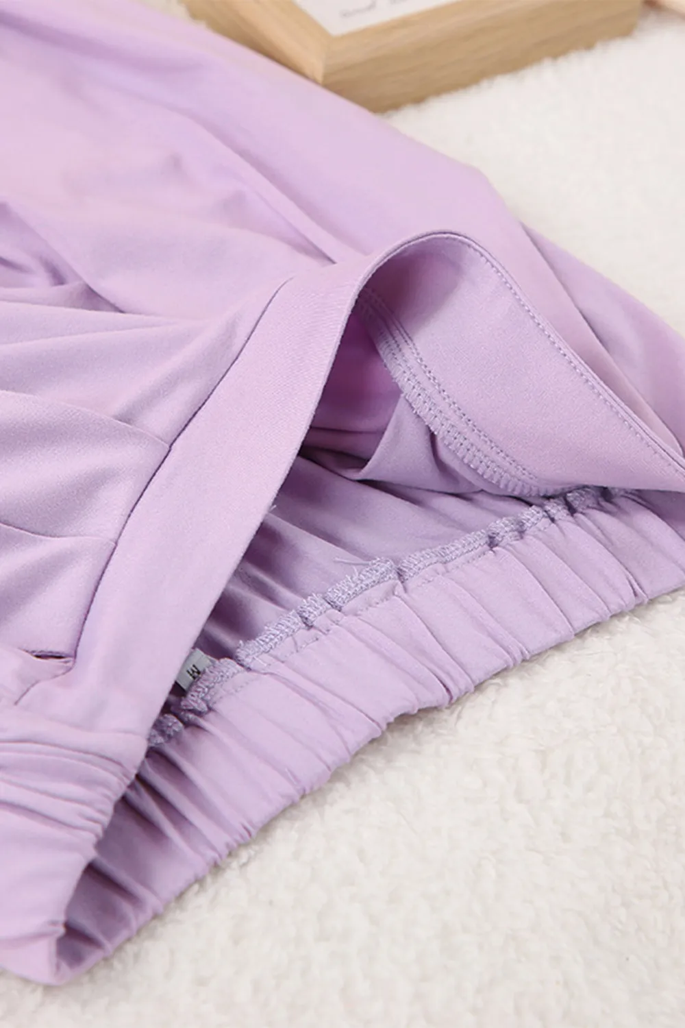 Buttery-Soft Surplice Long Sleeve Top and Pants Set, image 5