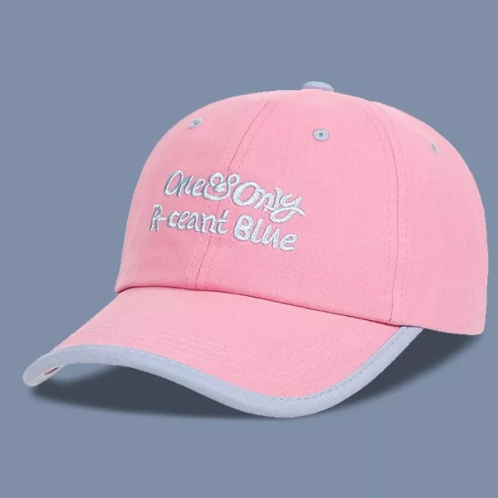 Contrast Embroidered Baseball Cap, image 3