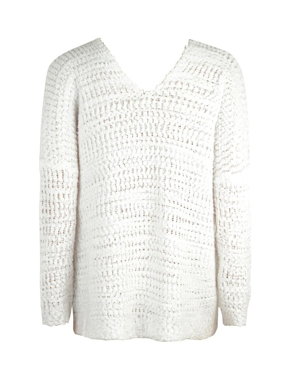 Single Shoulder Long Sleeve Sweater, image 4