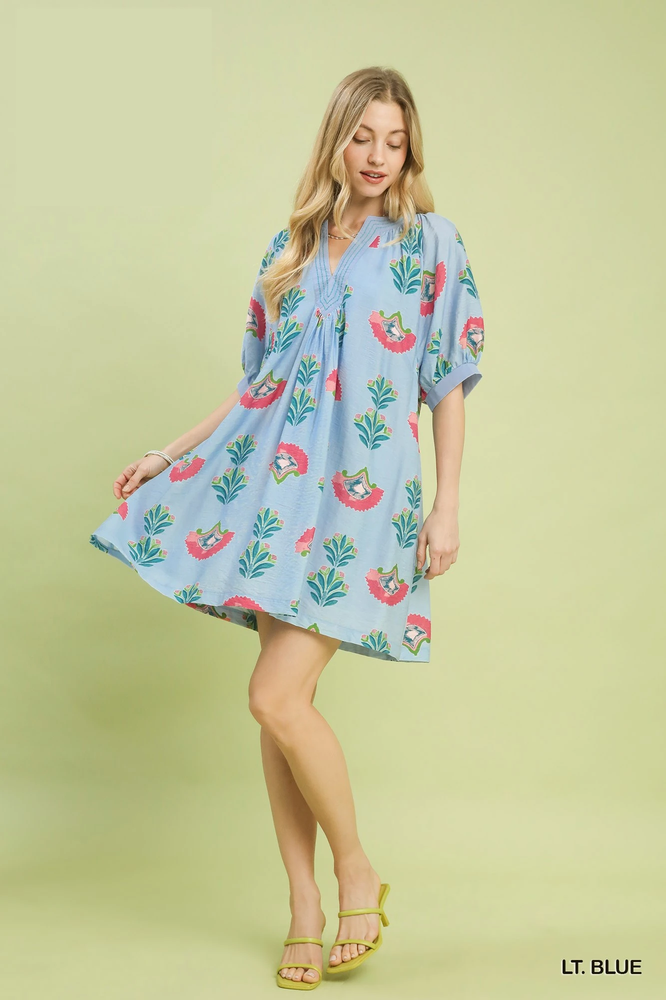 Abstract Print Mini Dress, image 4