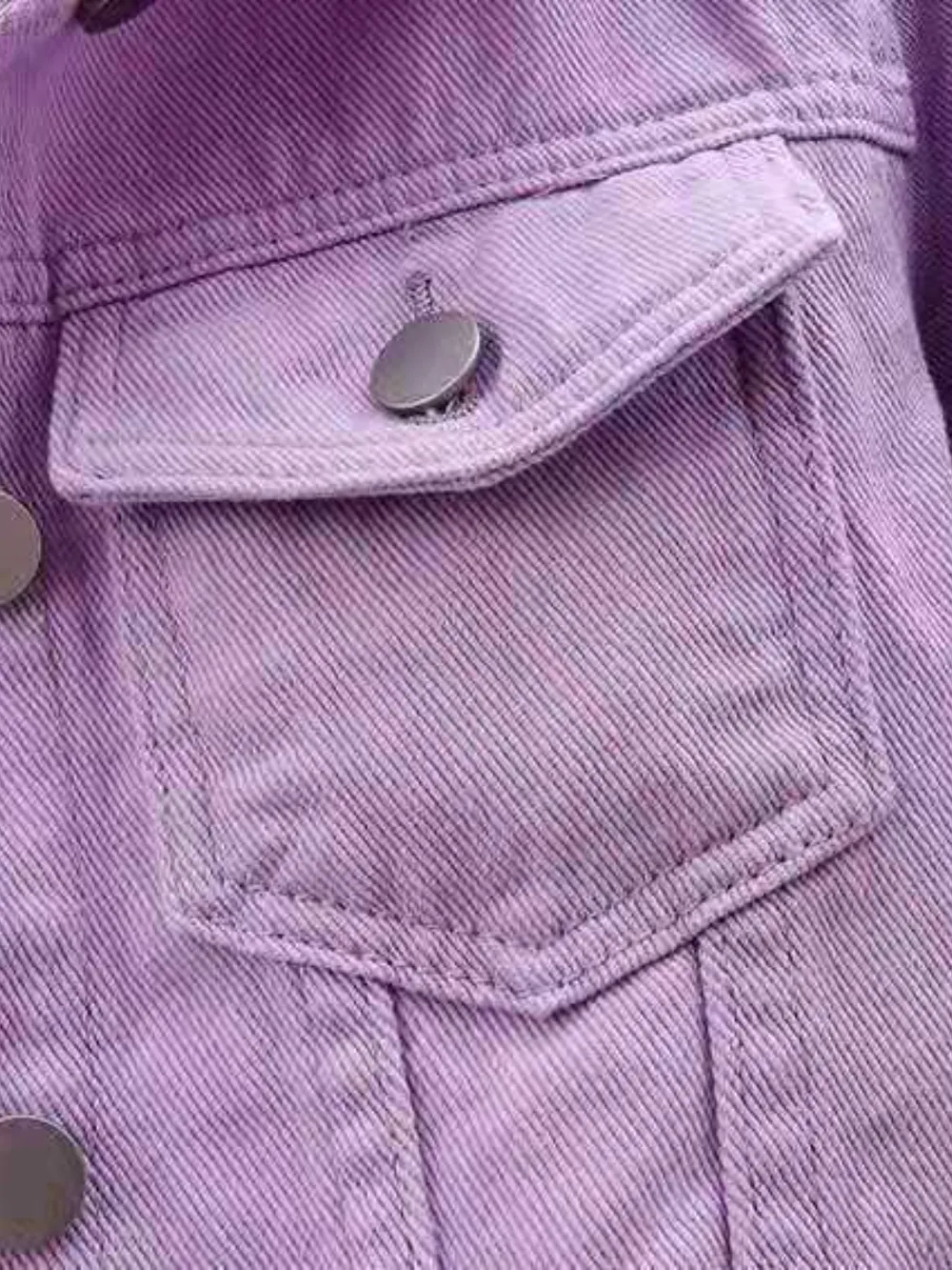 Full Size Cropped Denim Jacket Plus Size, image 14