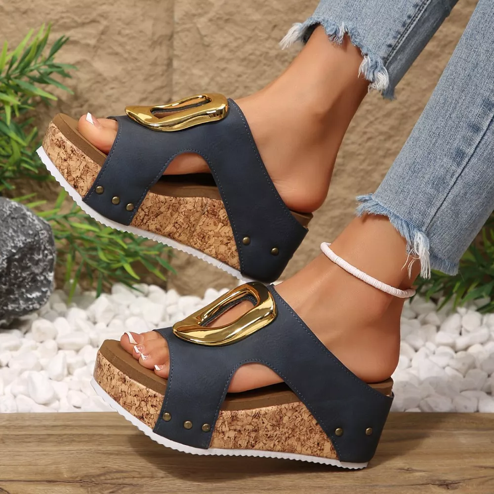 Open Toe Wedge Sandals, image 15