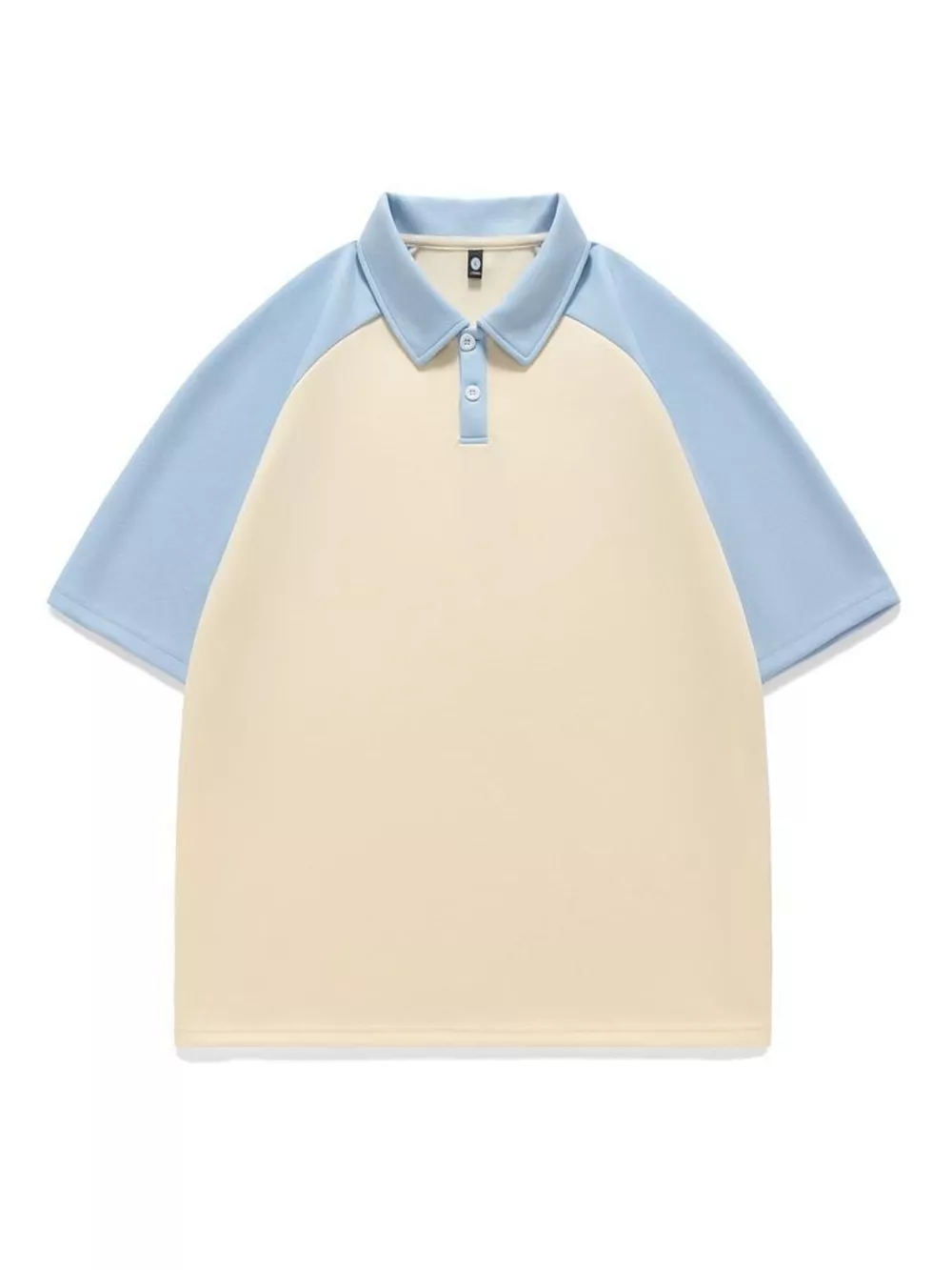 Men's Plus Size Contrast Button Detail Short Sleeve Polo, image 7