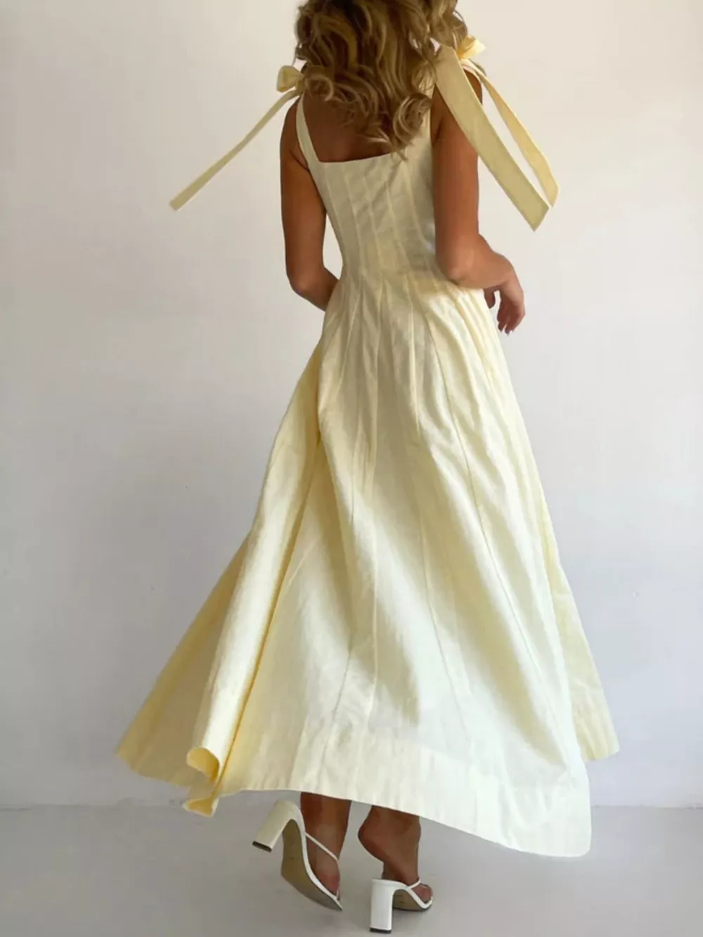 Gradient Tie Shoulder Maxi Dress, image 20