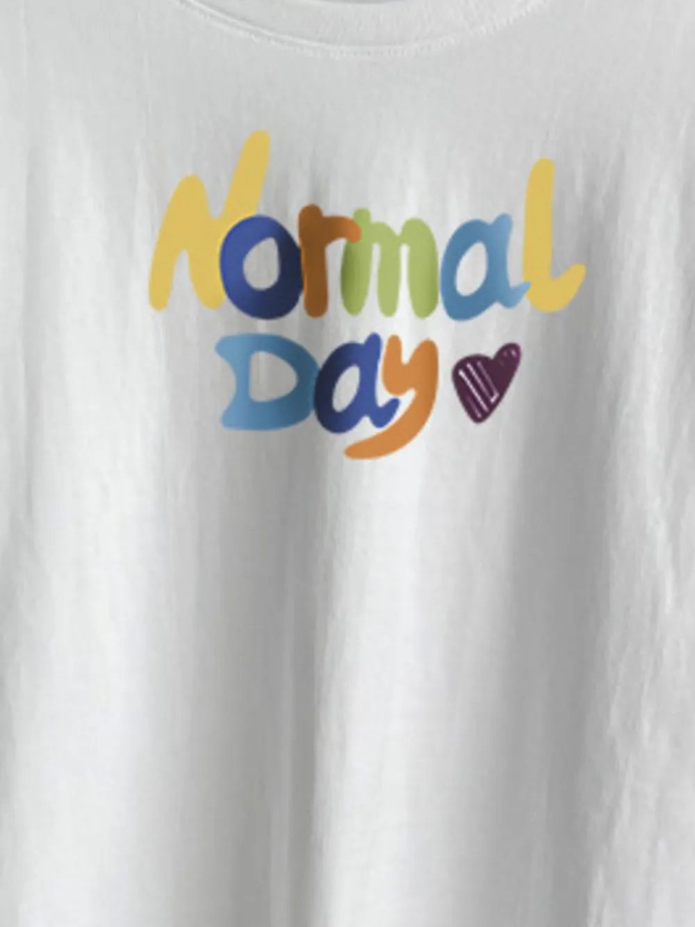 Normal Day Long Sleeve T-Shirt, image 5