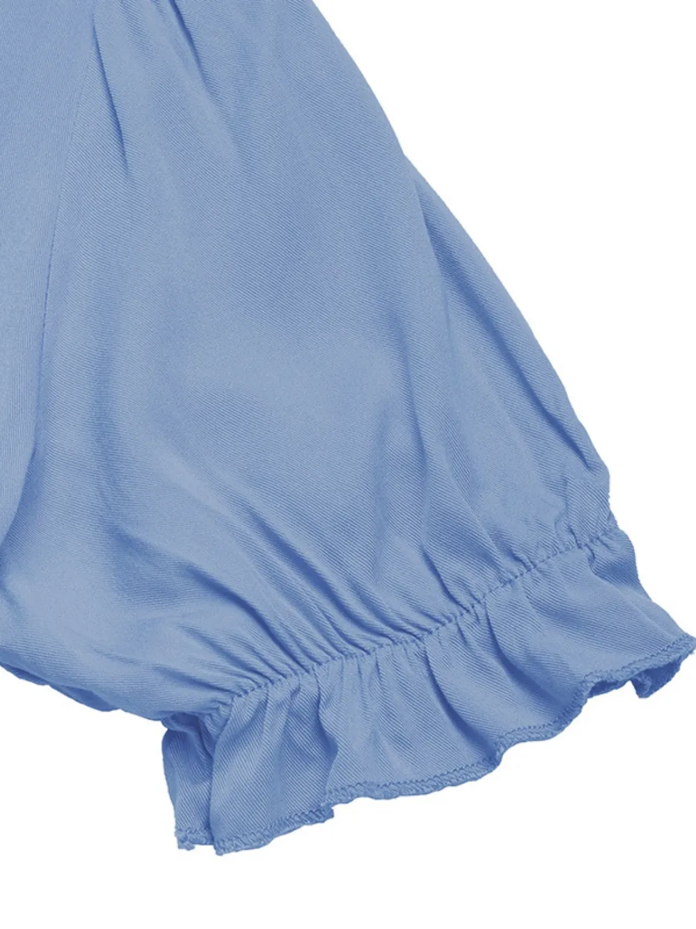 Notched Short Sleeve Tiered Midi Dress, image 9