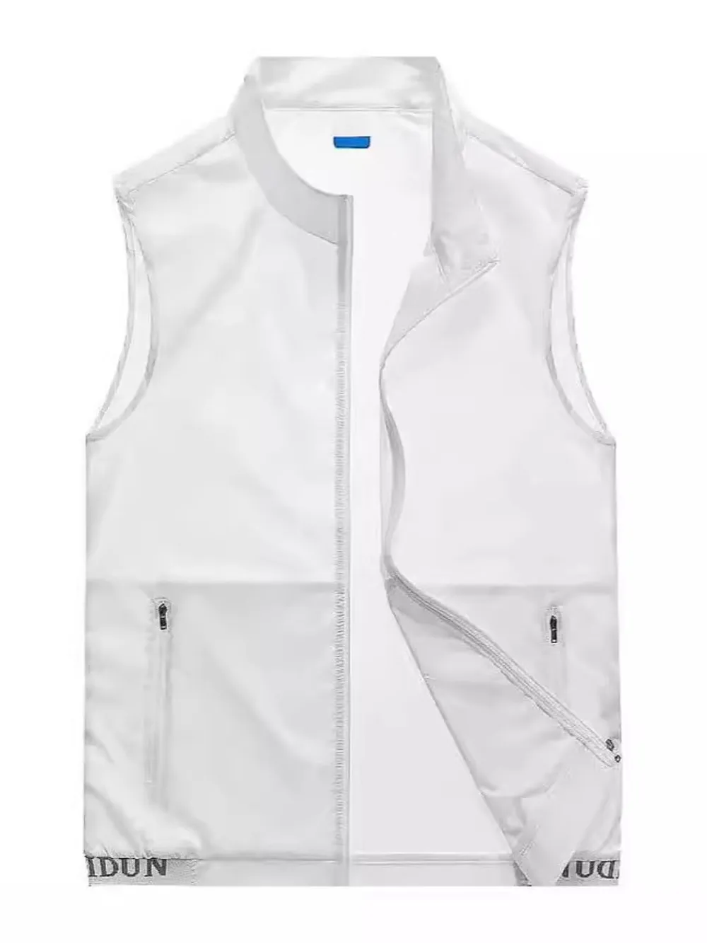 Men's Plus Size Zip Up Vest, image 2