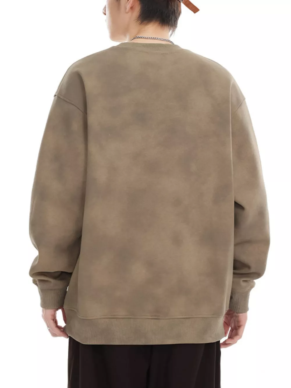 Men's Plus Size Letter Long Sleeve Casual Sweatshirt, image 10