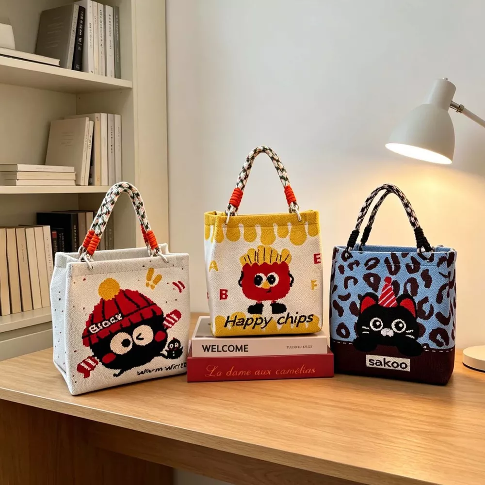 Cartoon Portable Handbag, image 2