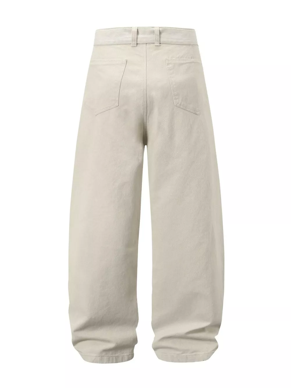 Men's Belted Wide-Leg Cargo Pants, image 4