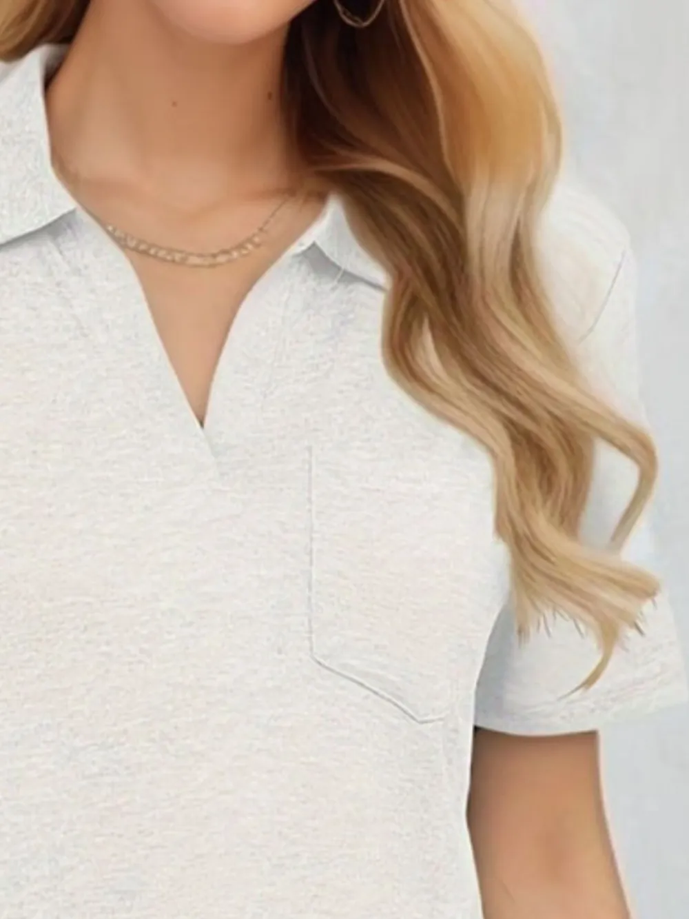 Johnny Collar Short Sleeve Top, image 14