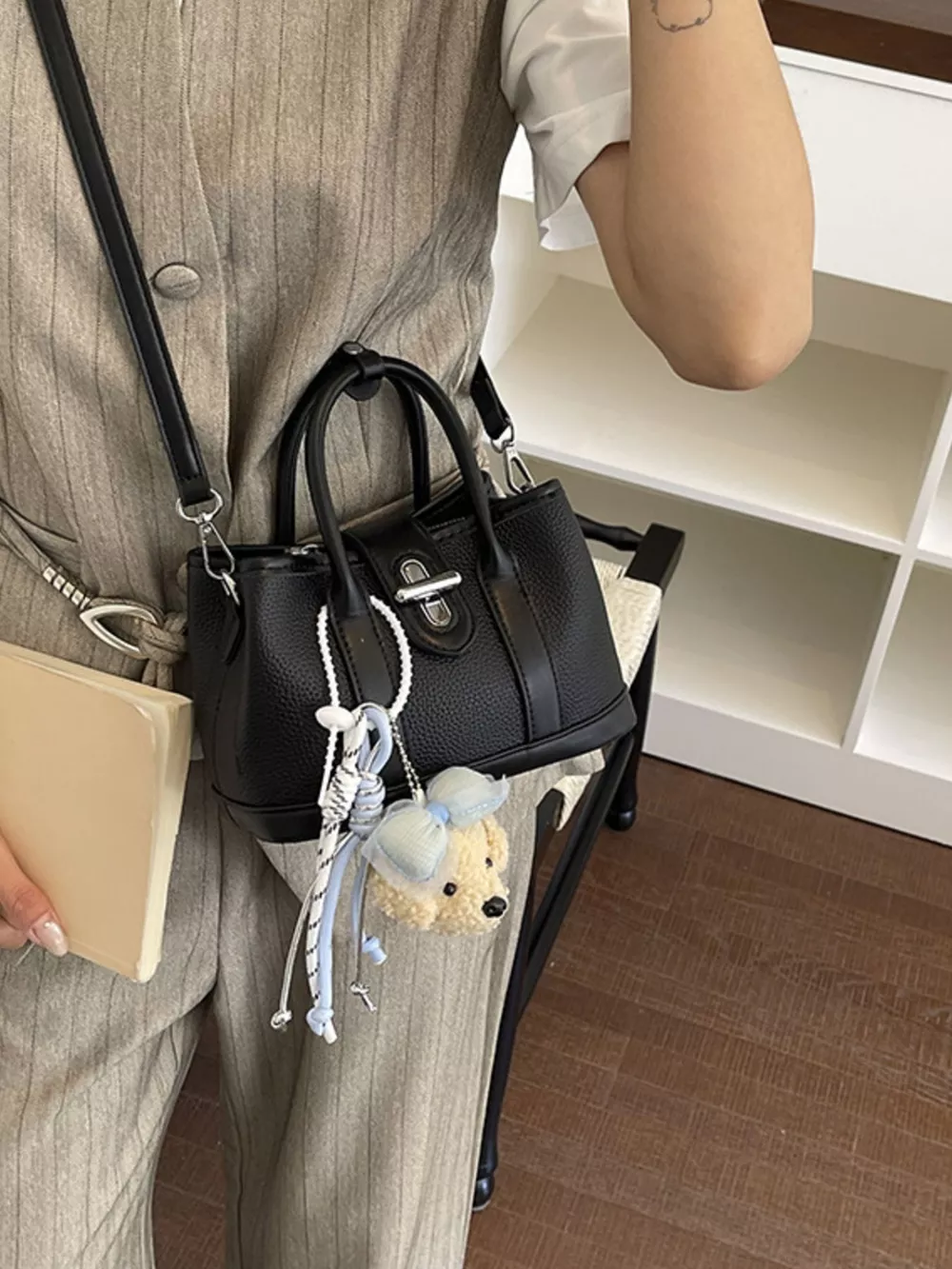 Top Handle Crossbody Bag, image 4