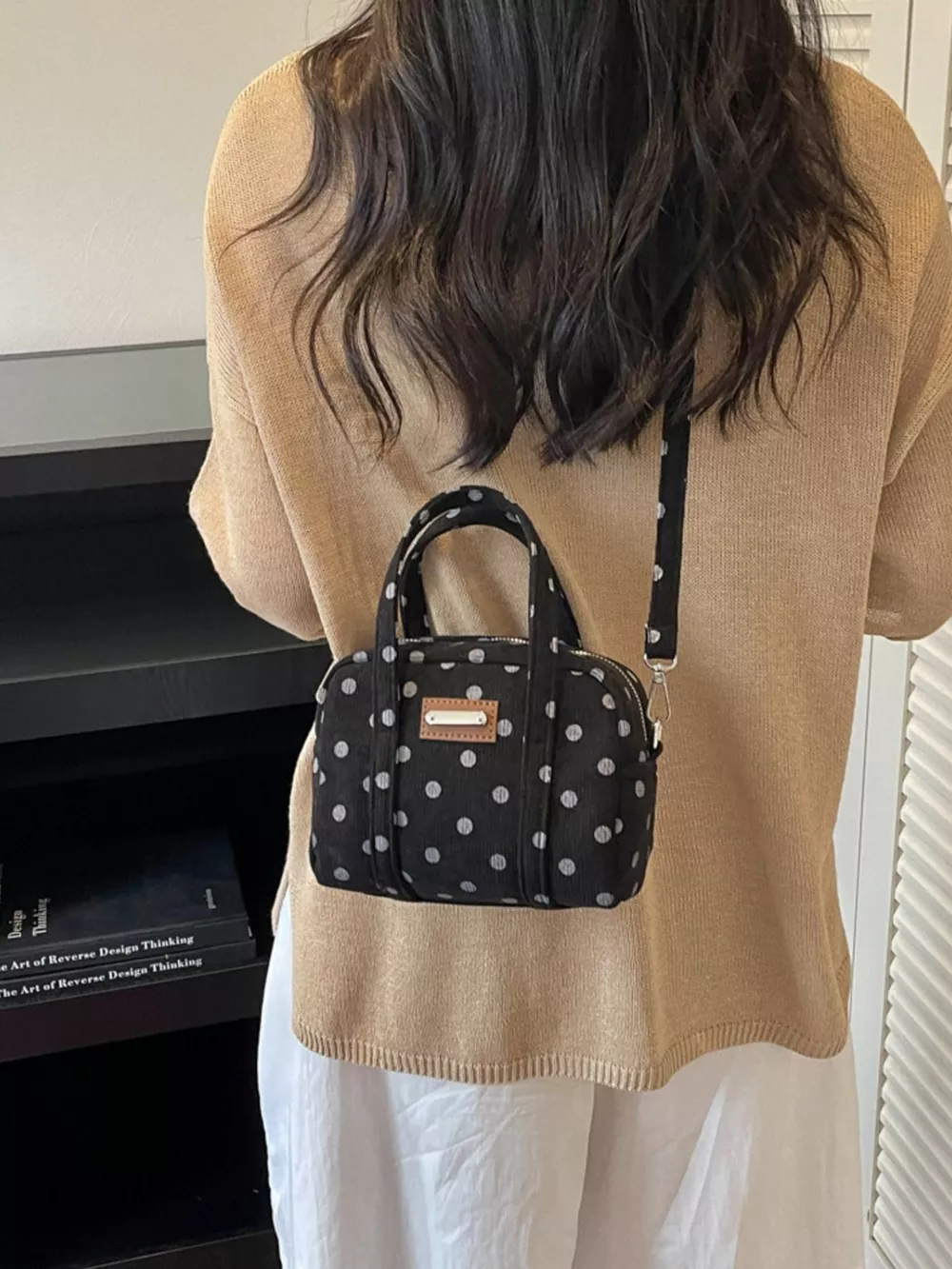 Polka Dot Crossbody Bag, image 4