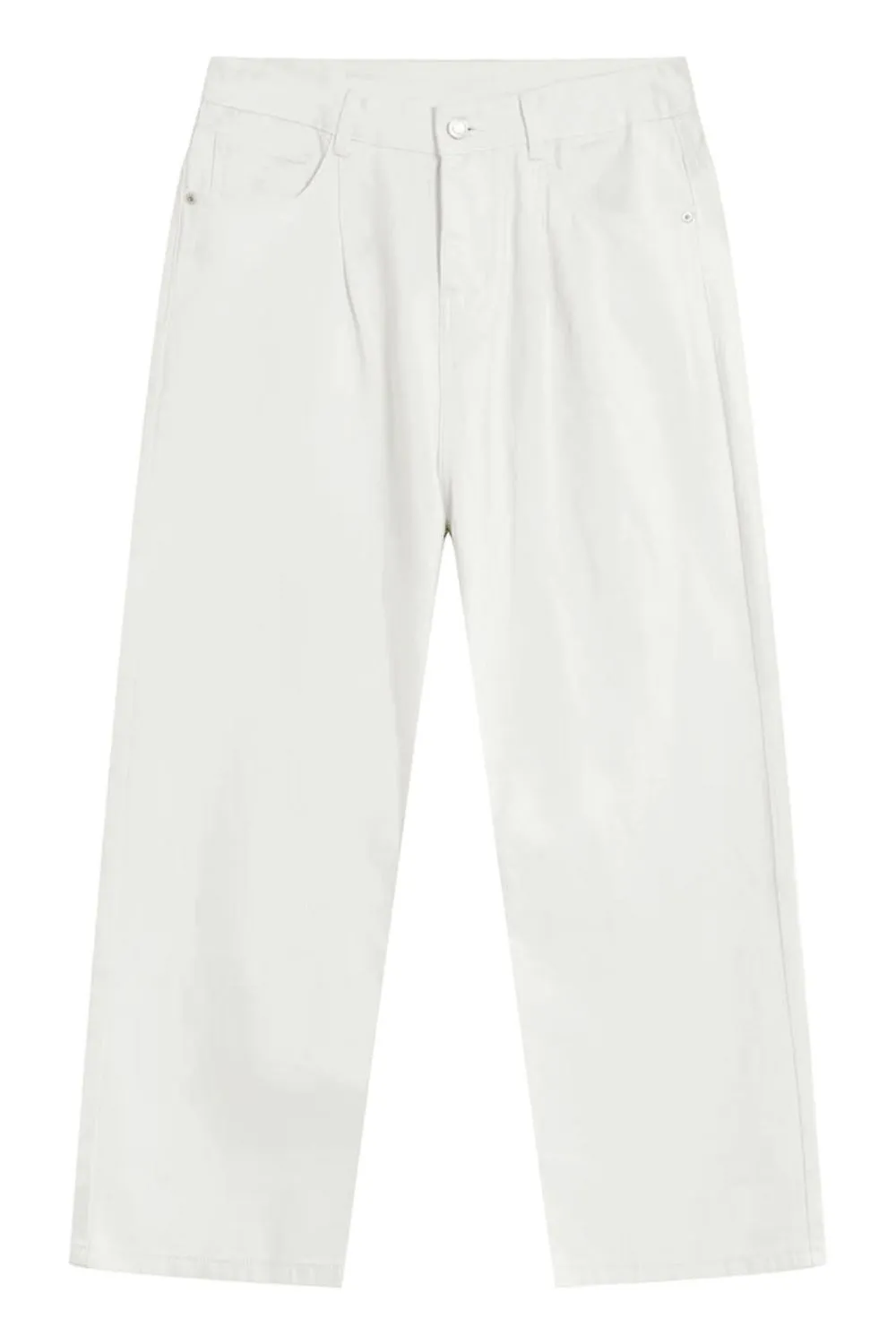 Wide Leg Jeans with Pockets