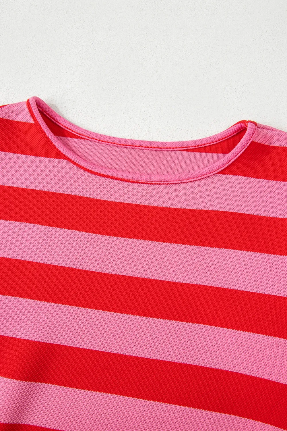 Striped Ruffle Sleeve Summer T-Shirt, image 7