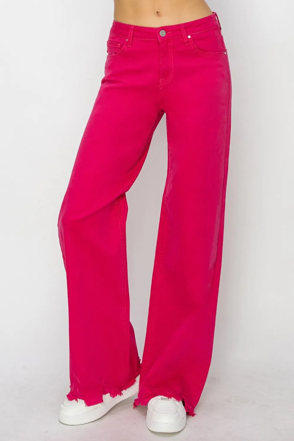 High Rise Wide Leg Jeans, image 4