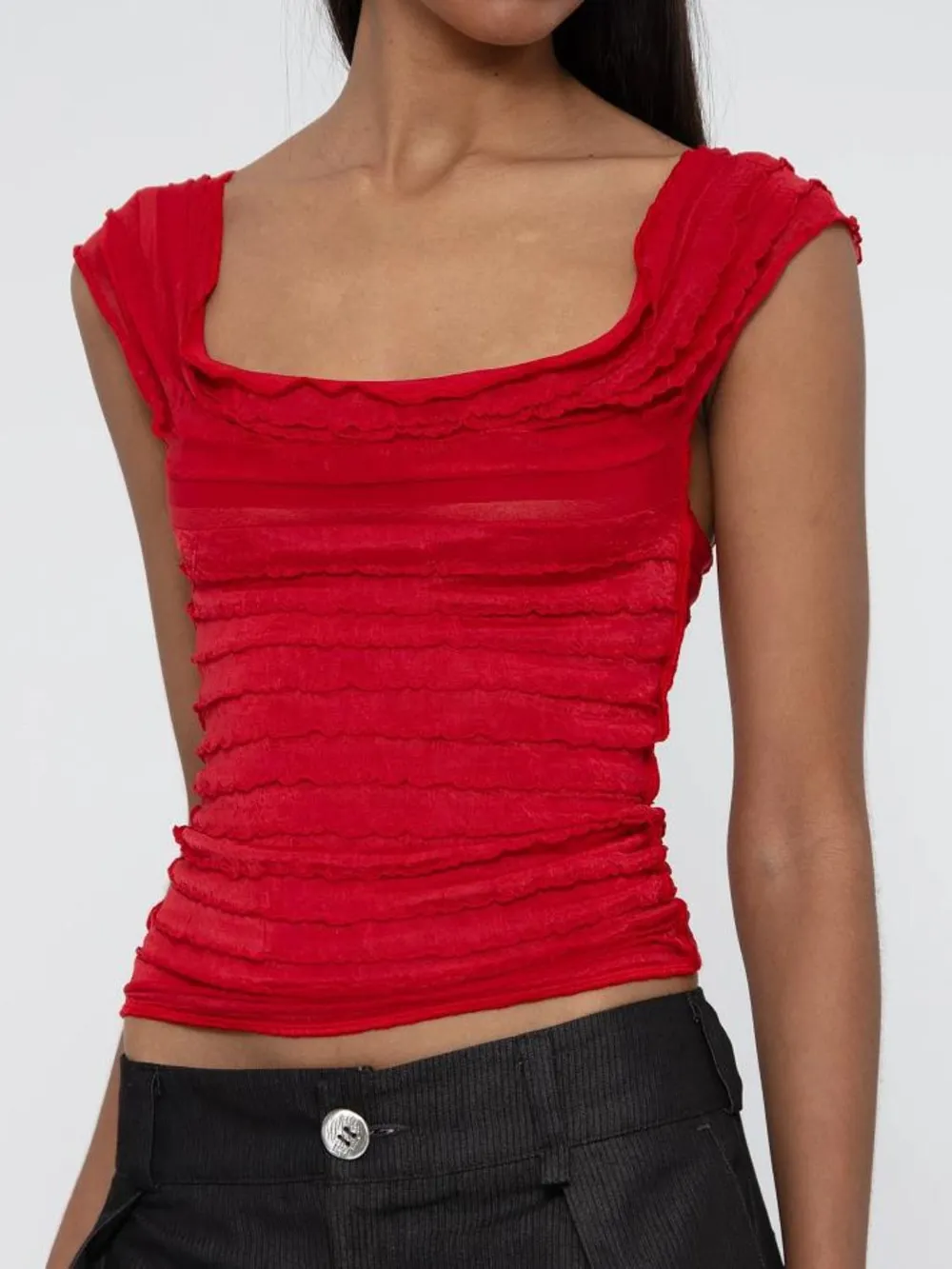 Ruched Solid Tank, image 24