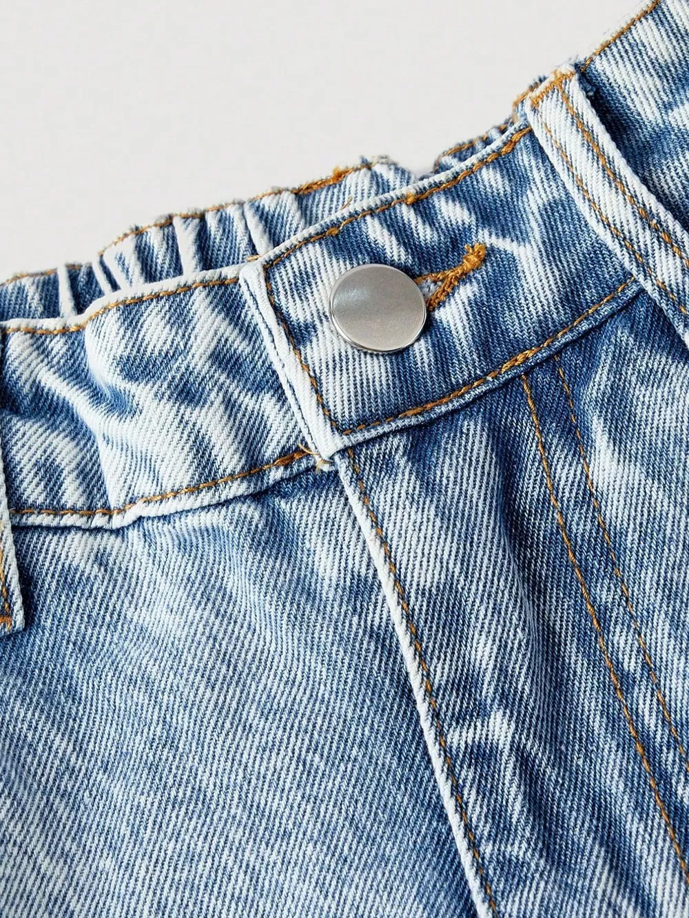 Embroidered Heart Wide-Leg Jeans, image 4