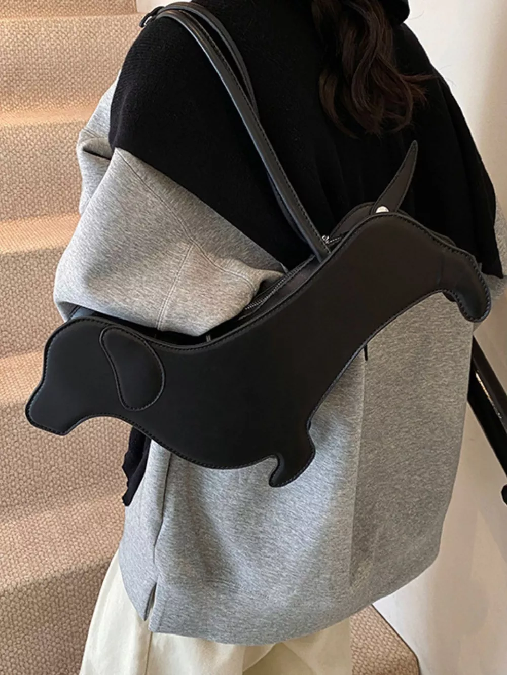 Dachshund Shaped Shoulder Bag, image 5