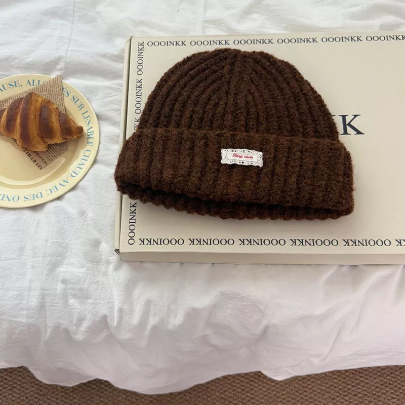 Warm Knitted Beanie Hat, image 6