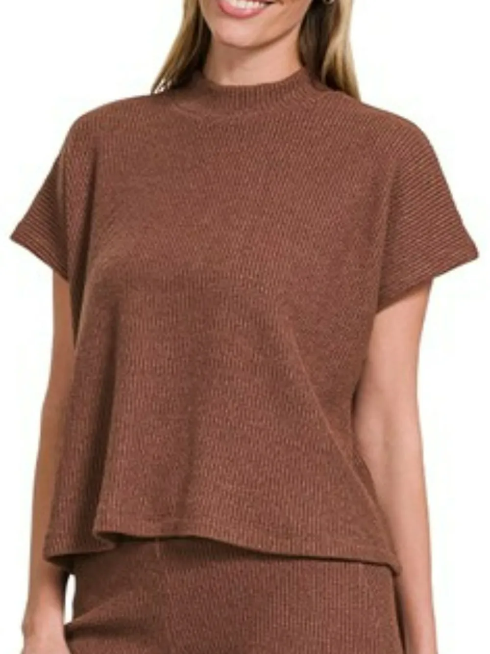 Sweater Boxy Top & Long Pants Set, image 3