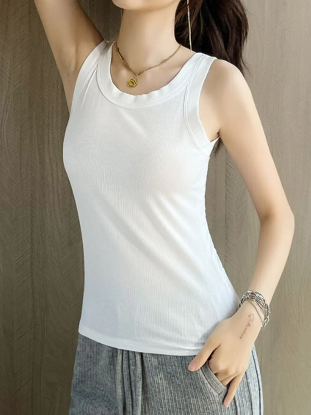 Scoop Neck Tank Top, image 9