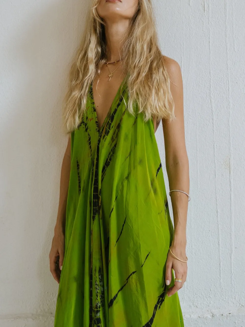 Asymmetrical Hem Printed Halter Neck Dress, image 14
