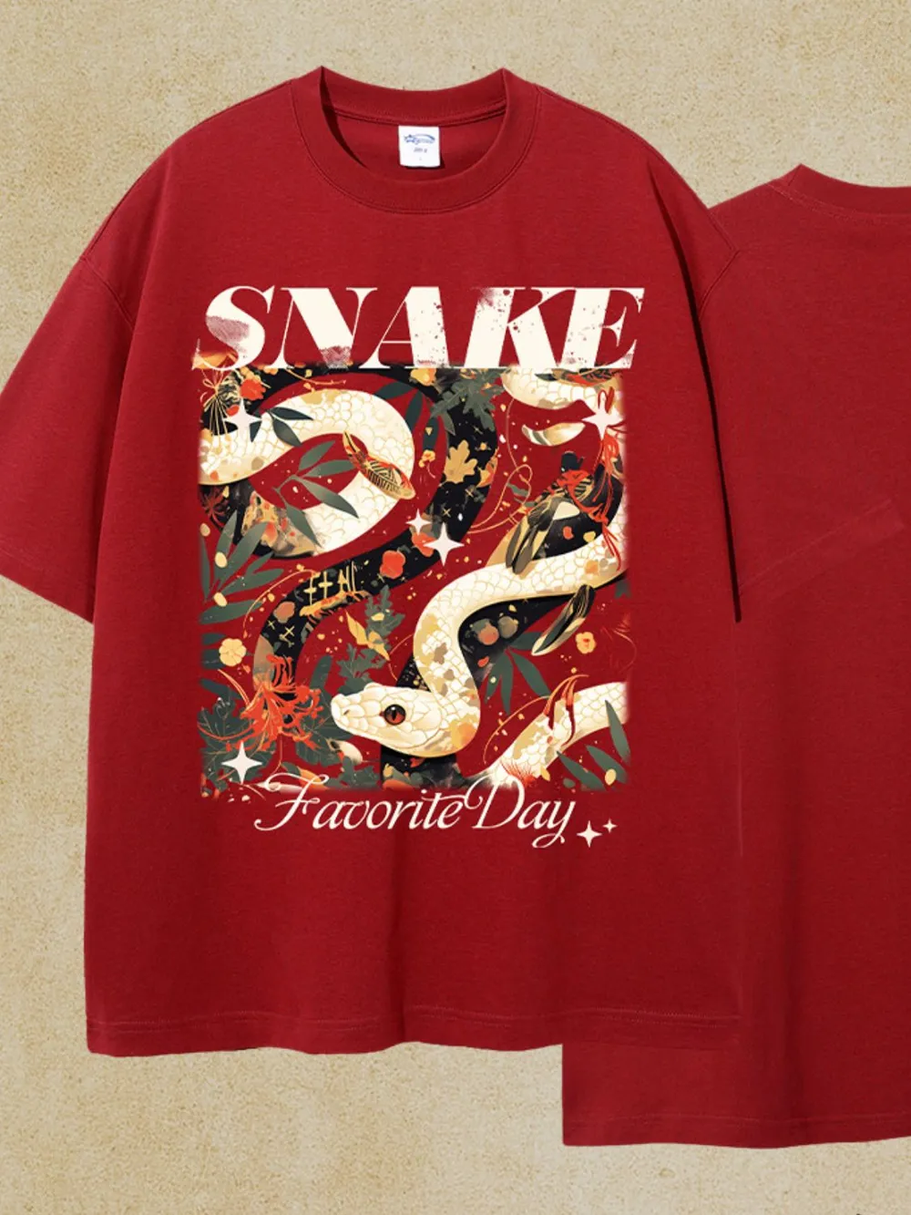 Men's Graphic Round Neck Half Sleeve T-Shirt, image 4