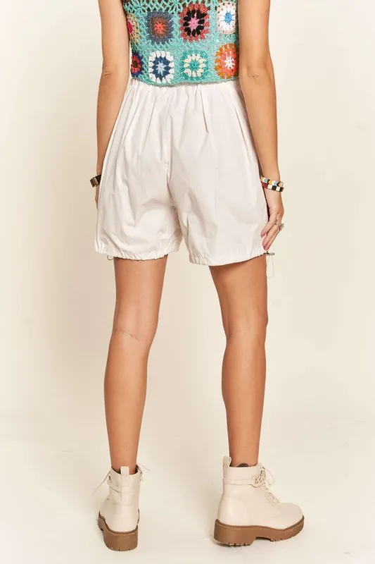 Drawstring Shorts with Pockets, image 4