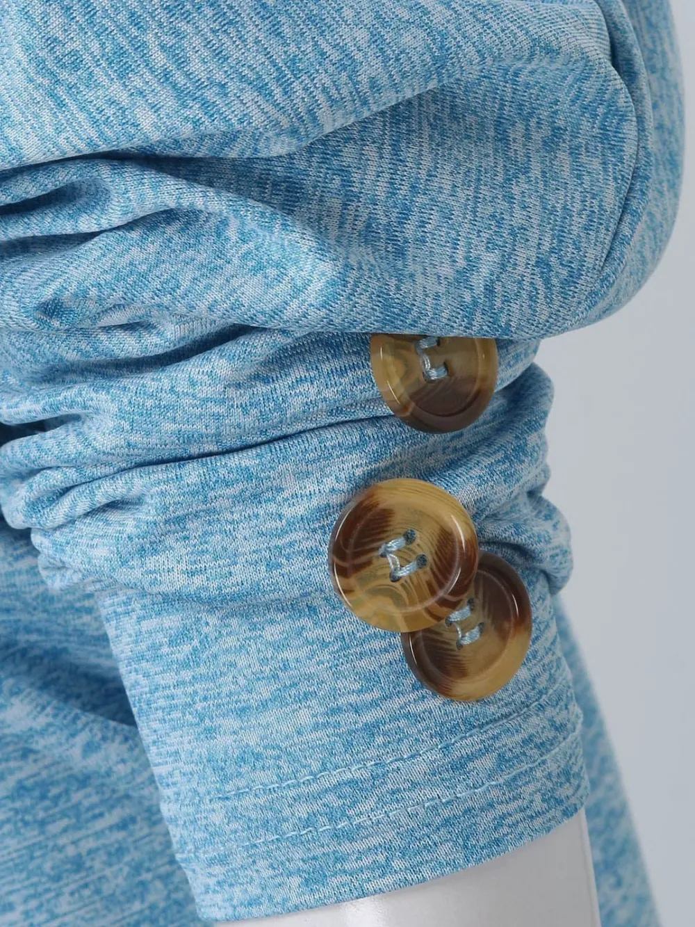 One Shoulder Long Sleeve T-Shirt, image 5