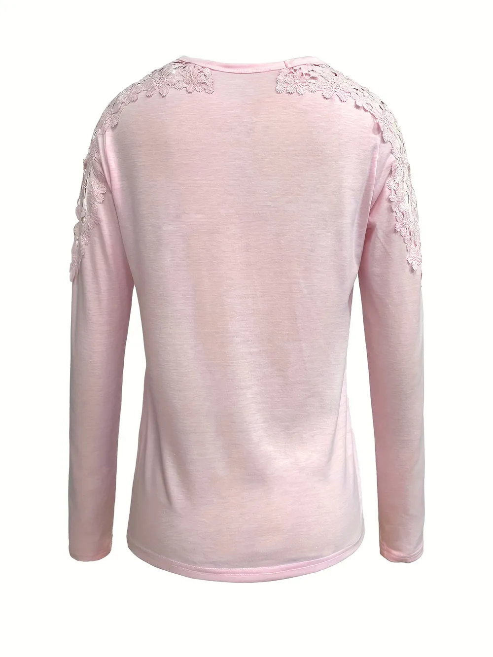 Full Size Cutout Round Neck Long Sleeve T-Shirt, image 14