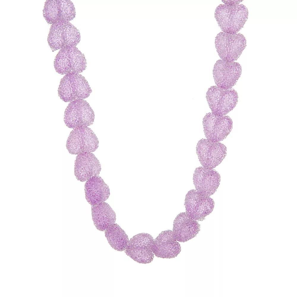 Colorful Resin Heart Necklace, image 12