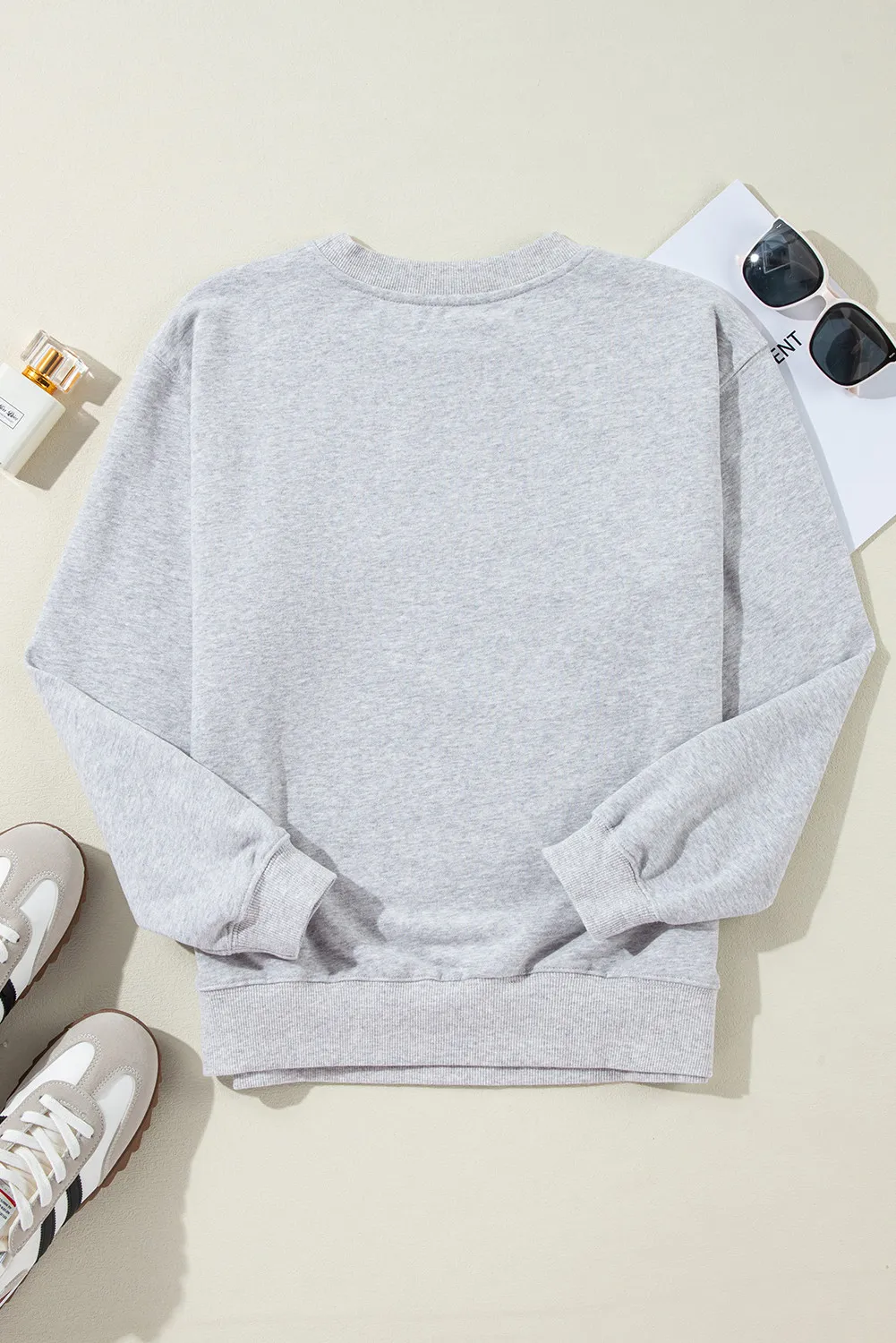 Round Neck Long Sleeve Sweatshirt, image 14