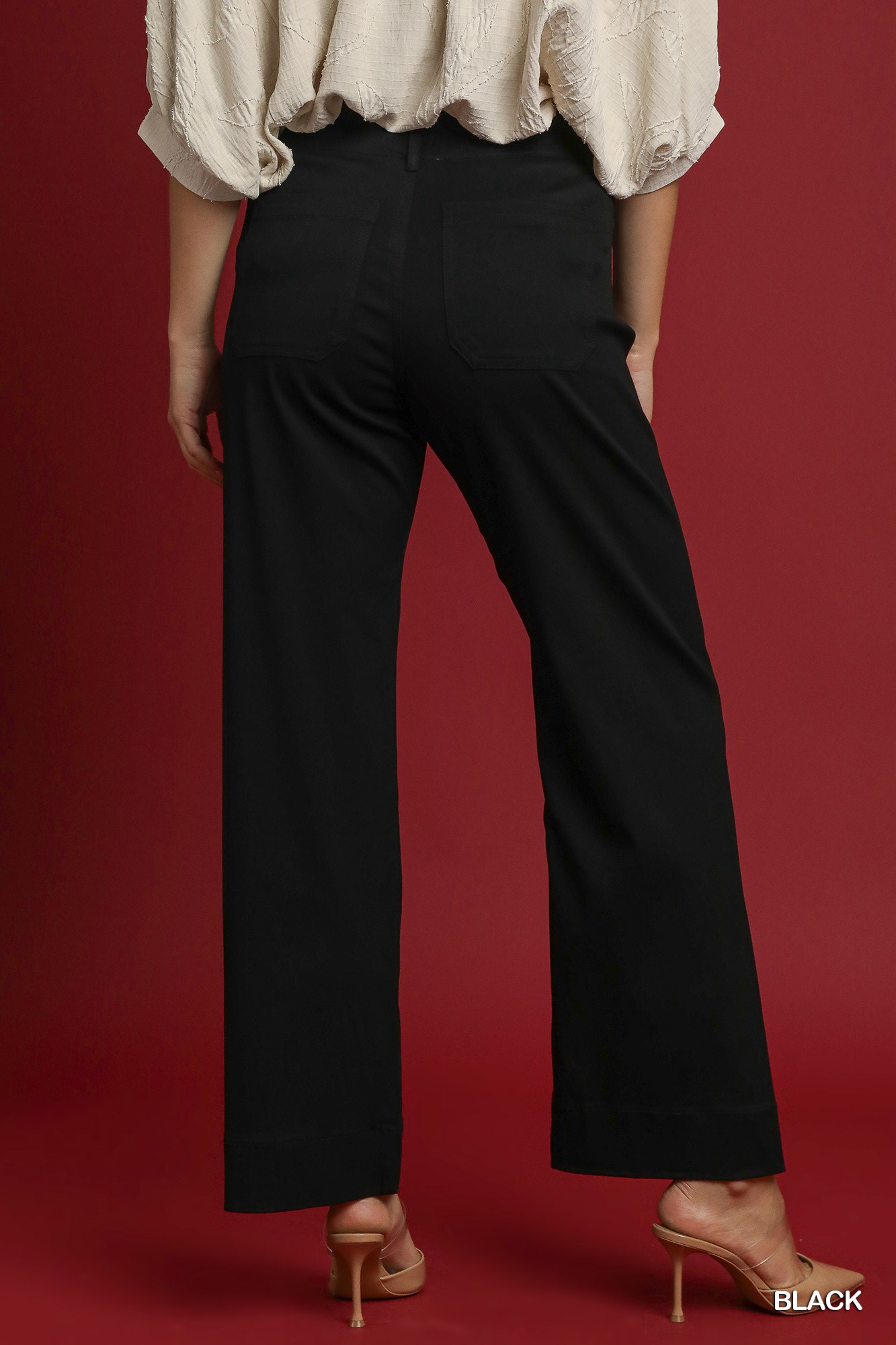 Button Stretched Pants, image 2