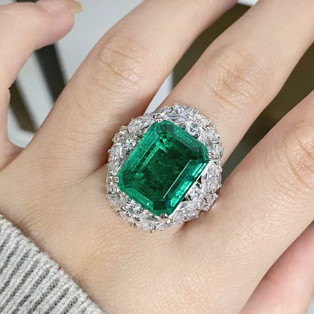 925 Sterling Silver Zircon Ring, image 3