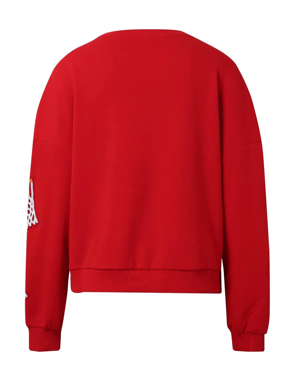 Basketball Round Neck Long Sleeve Sweatshirt, image 9