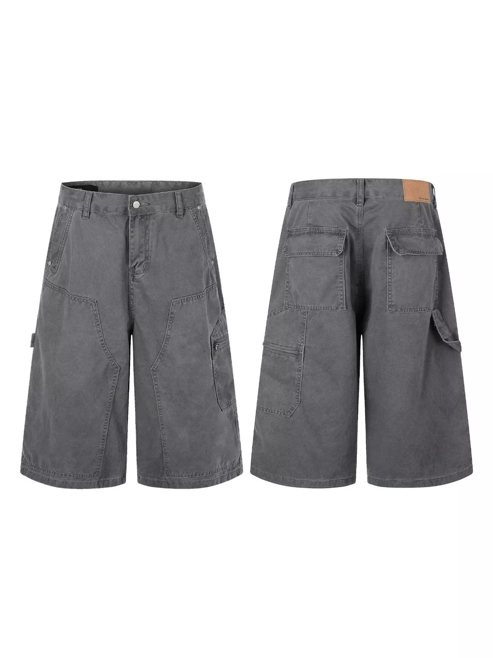 Men's Loose Fit Cargo Capris, image 4