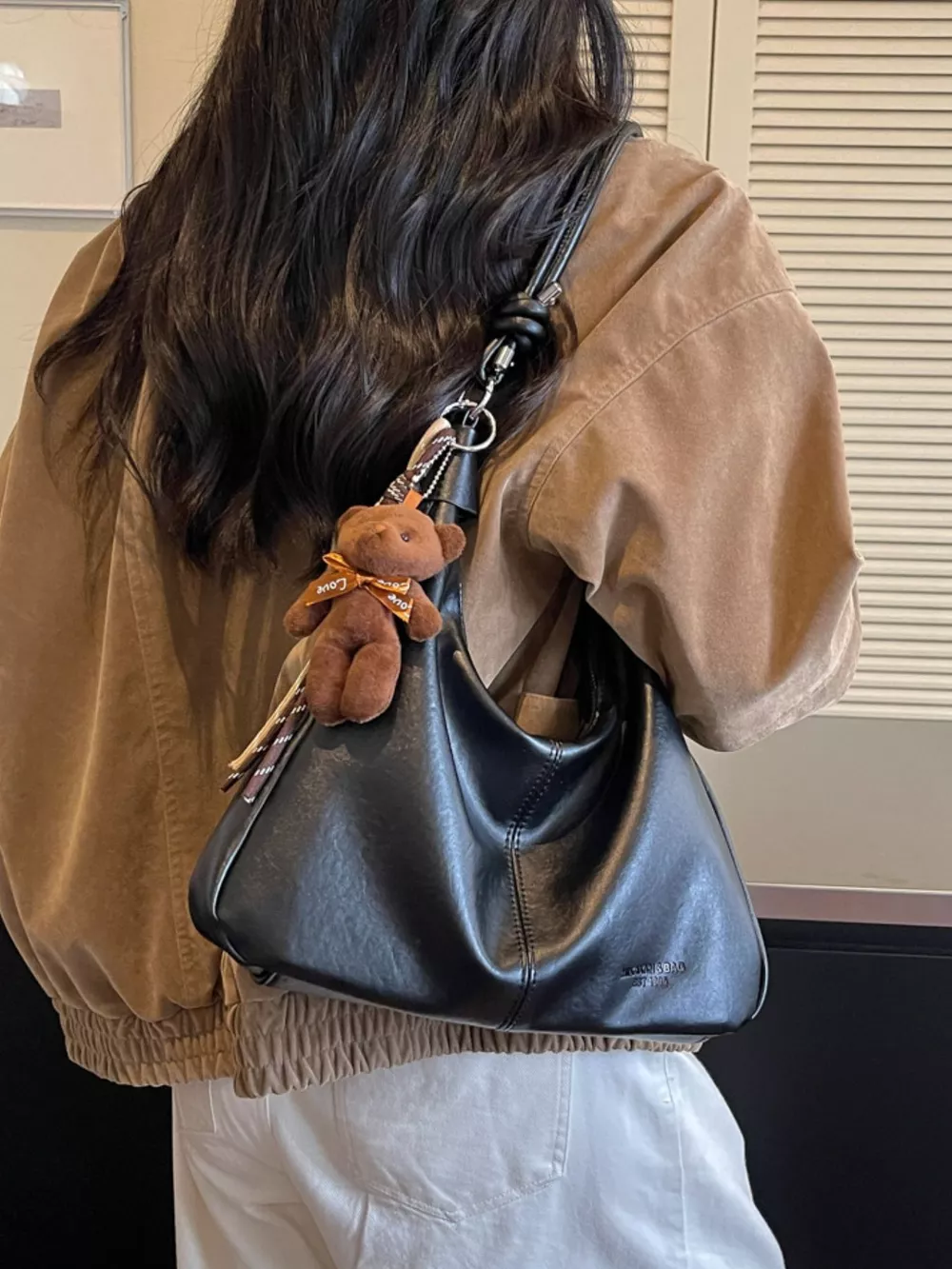 PU Leather Crossbody Bag, image 3