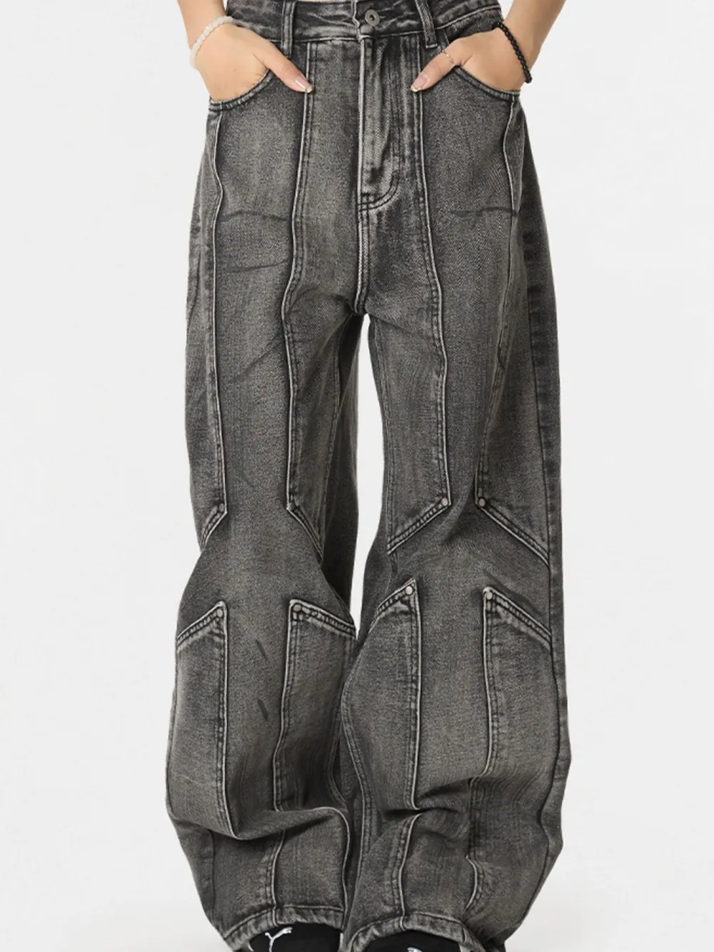 Men's Wide-Leg Jeans