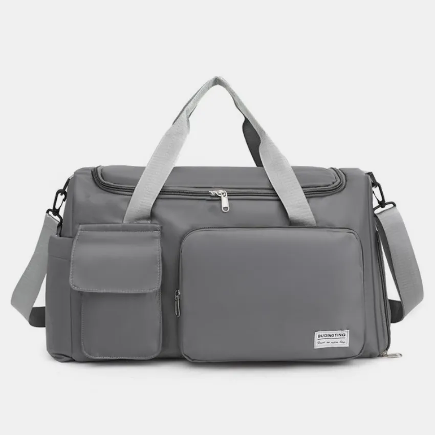 Oxford Cloth Detachable Strap Travel Bag, image 9
